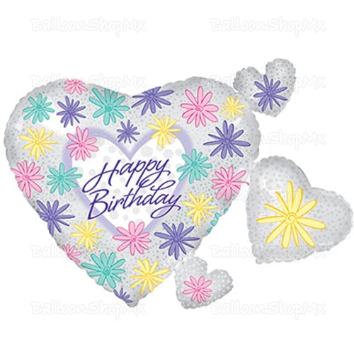 Multicorazón pastel