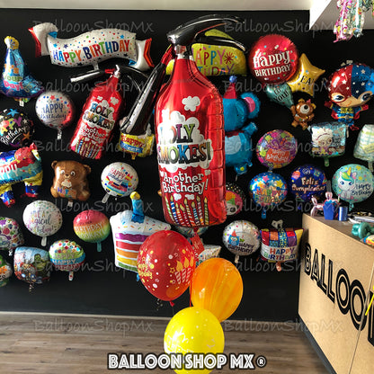 Extintor cumpleañero jumbo