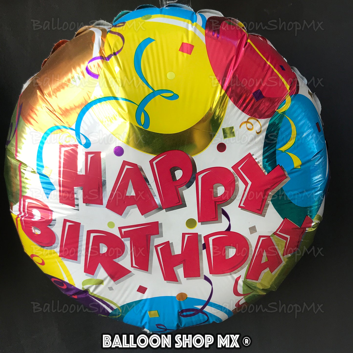 Globos HBD festivo