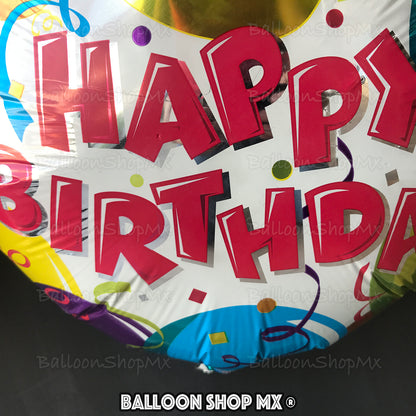 Globos HBD festivo