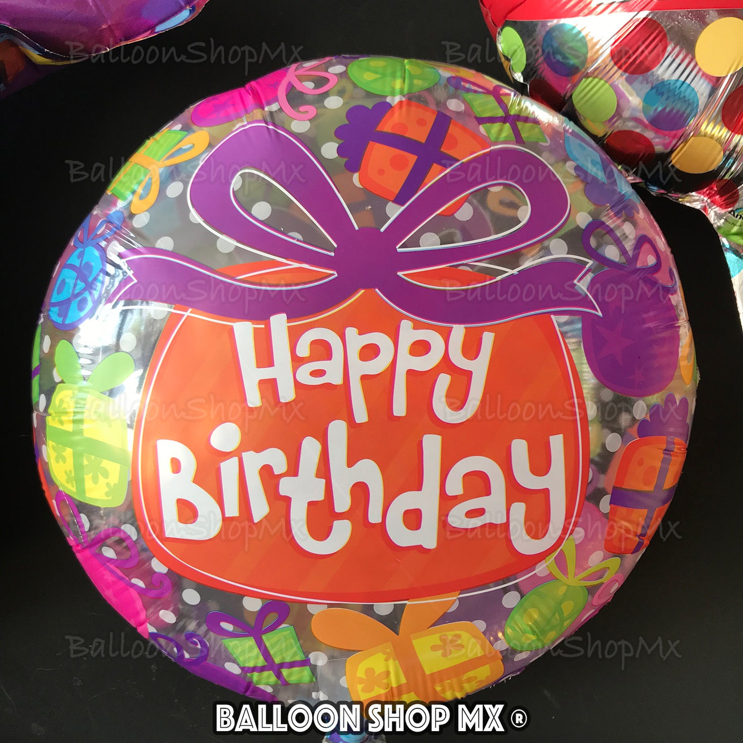 Regalos transparente HBD