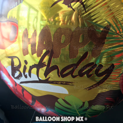 Dinosaurios Happy Bday