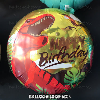 Dinosaurios Happy Bday