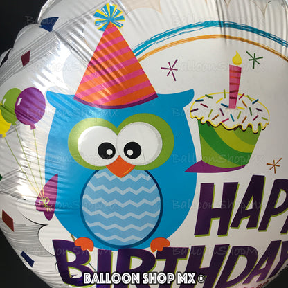 Búho de cumpleaños