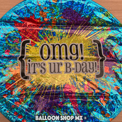 Explosión de pintura