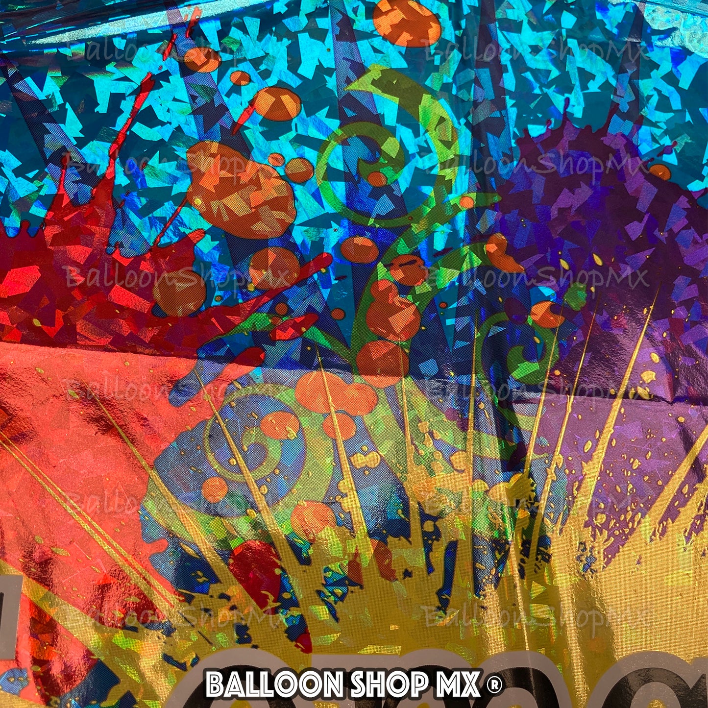 Explosión de pintura