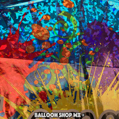 Explosión de pintura