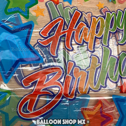 Transparente con estrellas