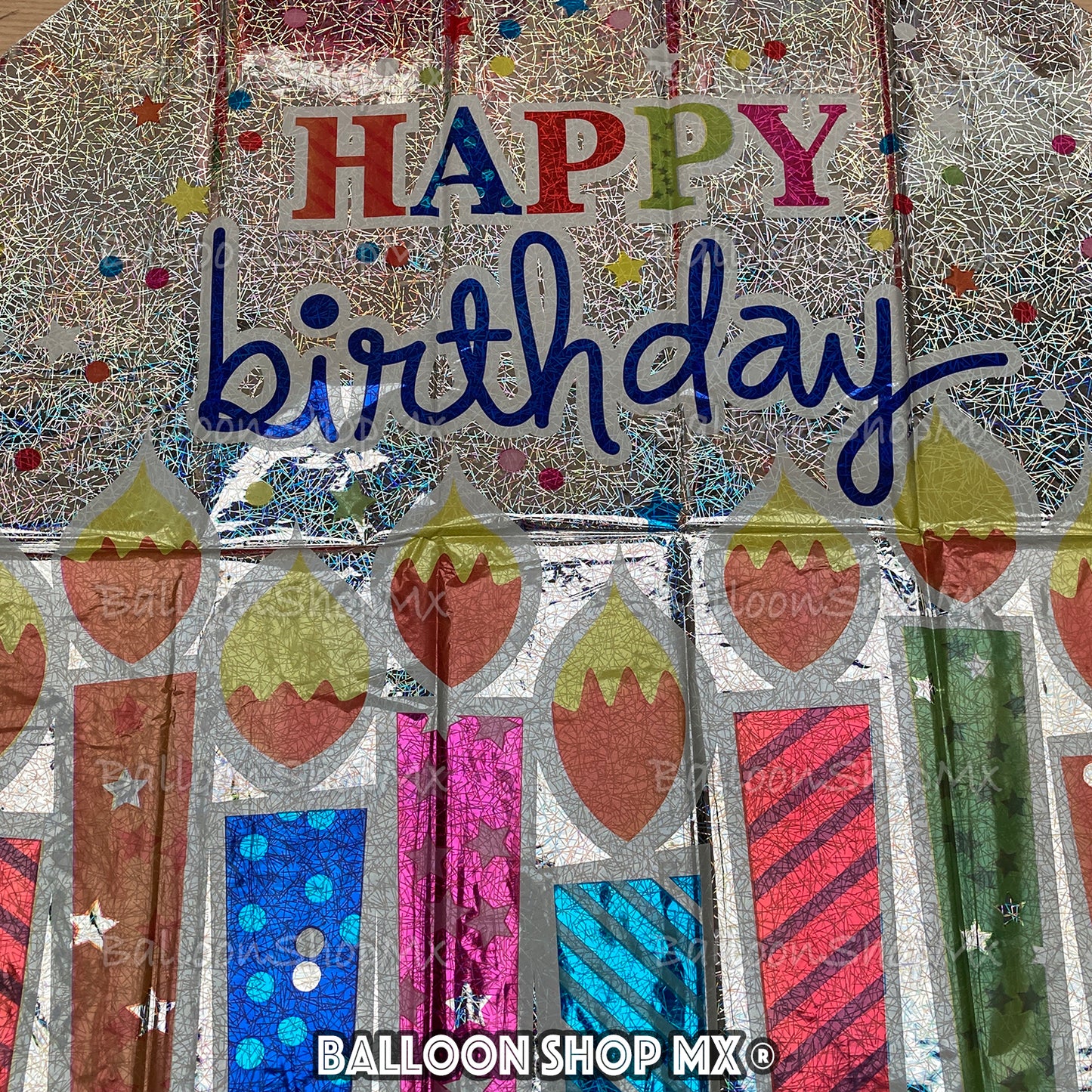 Velas holográficos jumbo