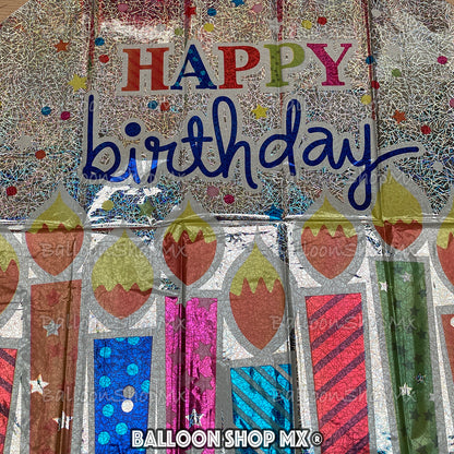 Velas holográficos jumbo