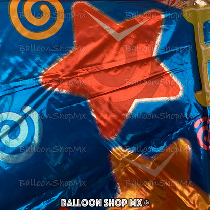 Explosión azul metálico