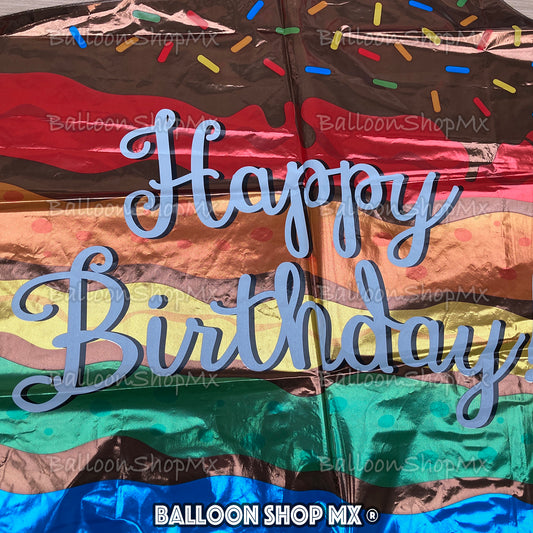 Pastel de chocolate 3D