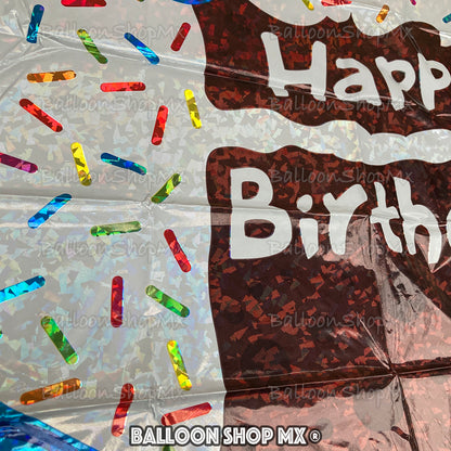 Pastel con chispitas