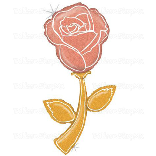 Rosa holográfica gigante