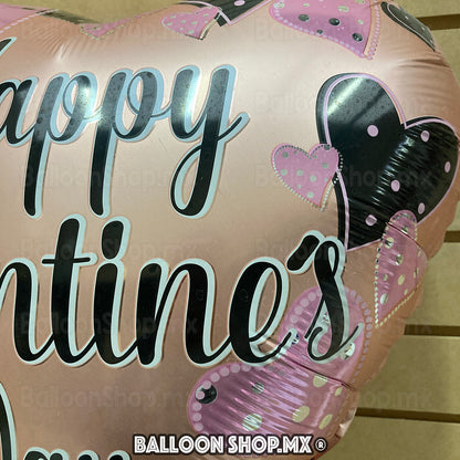 Corazón Valentine's satinado