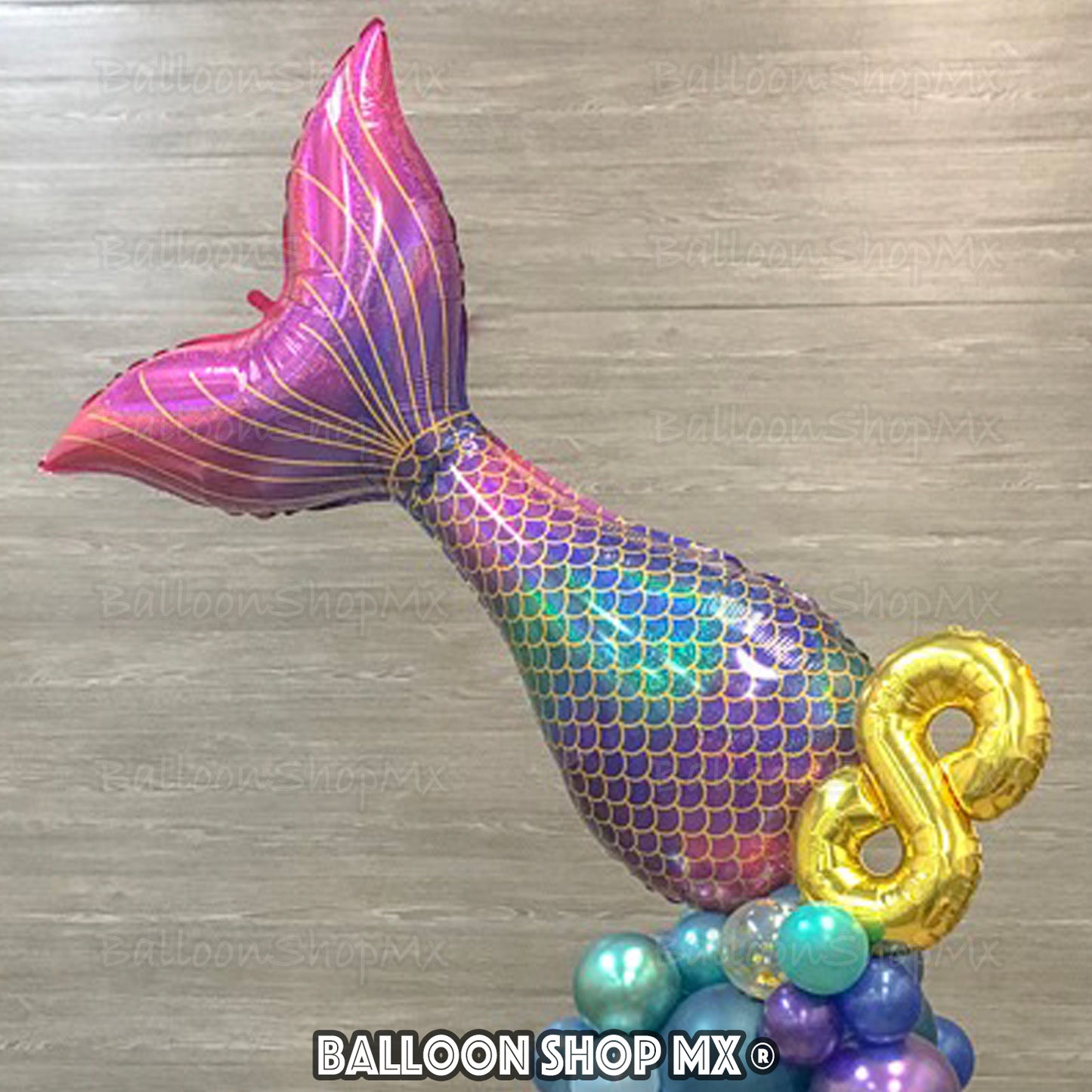 Cola de sirena jumbo