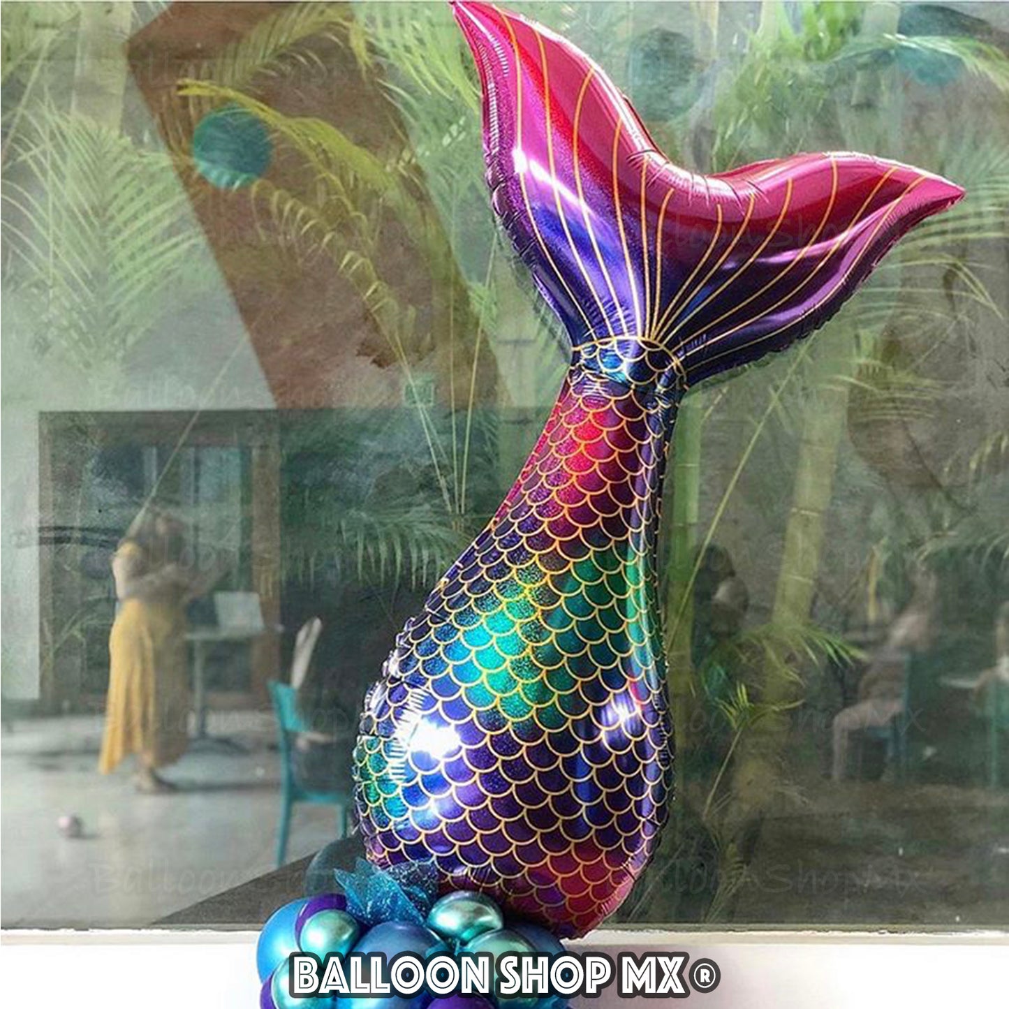 Cola de sirena jumbo