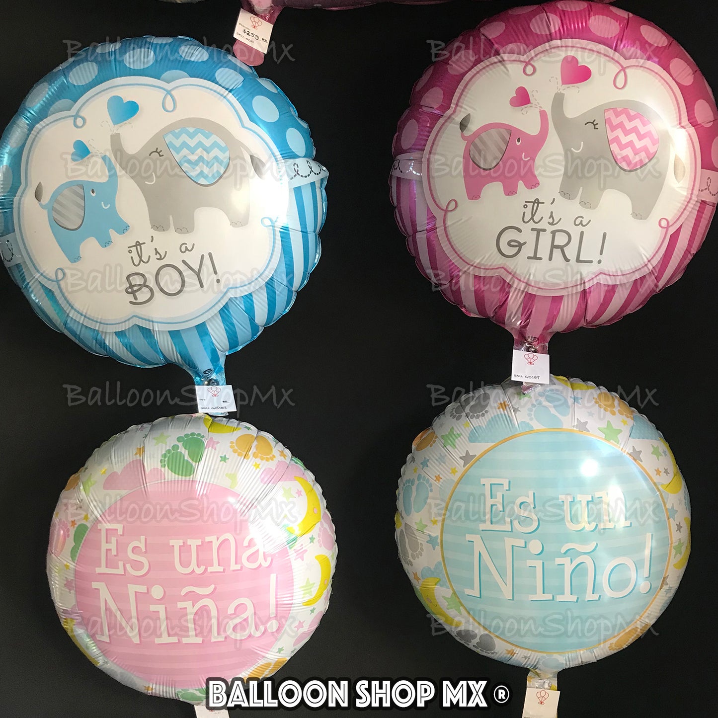 Es niño, elefantitos.