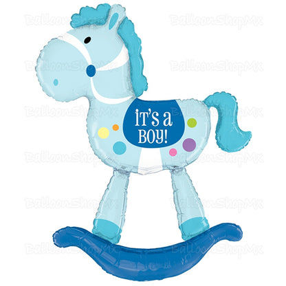 Caballito jumbo azul