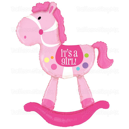 Caballito jumbo rosa