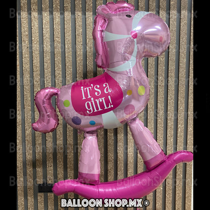 Caballito jumbo rosa