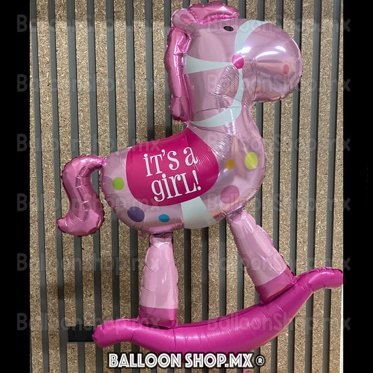 Caballito jumbo rosa