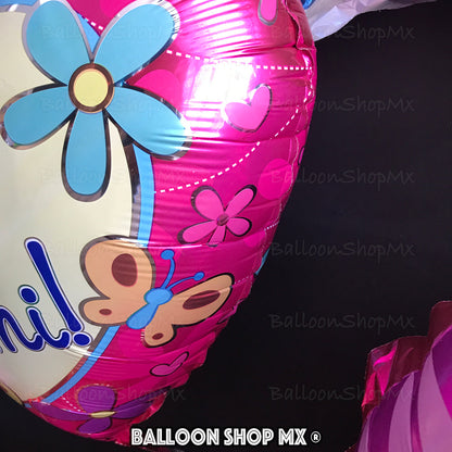 Corazón Feliz Día Mami