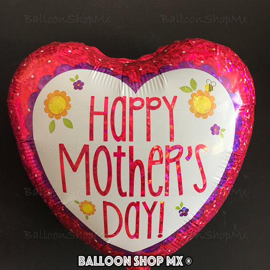 Happy Mother's Day holográfico