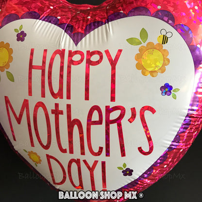 Happy Mother's Day holográfico