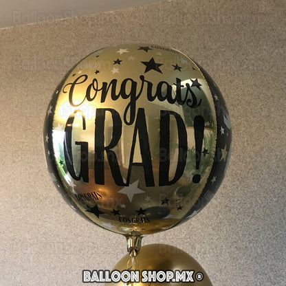 Burbuja elegante graduación