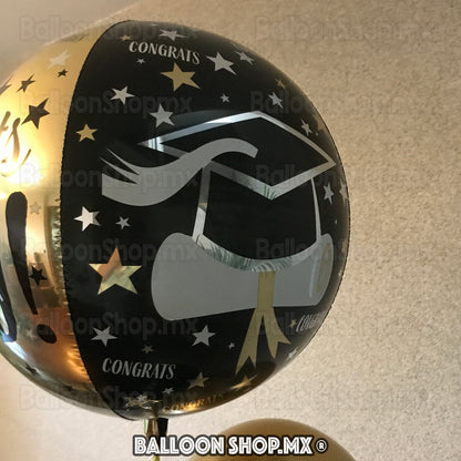 Burbuja elegante graduación