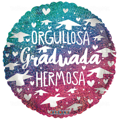 Orgullosa graduada