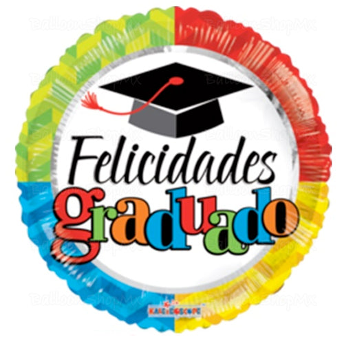 Felicidades graduado colores
