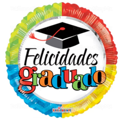 Felicidades graduado colores