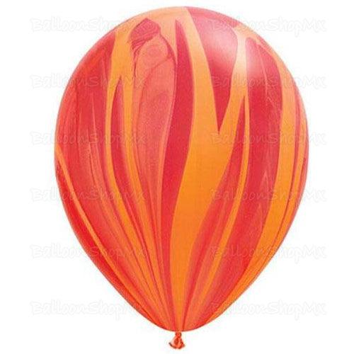 Látex marmoleado naranja