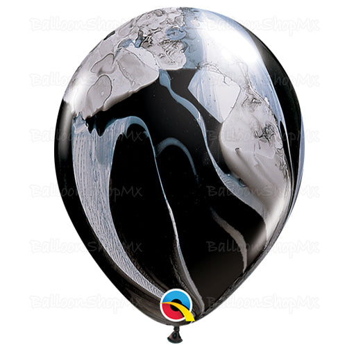 Látex marmoleado negro