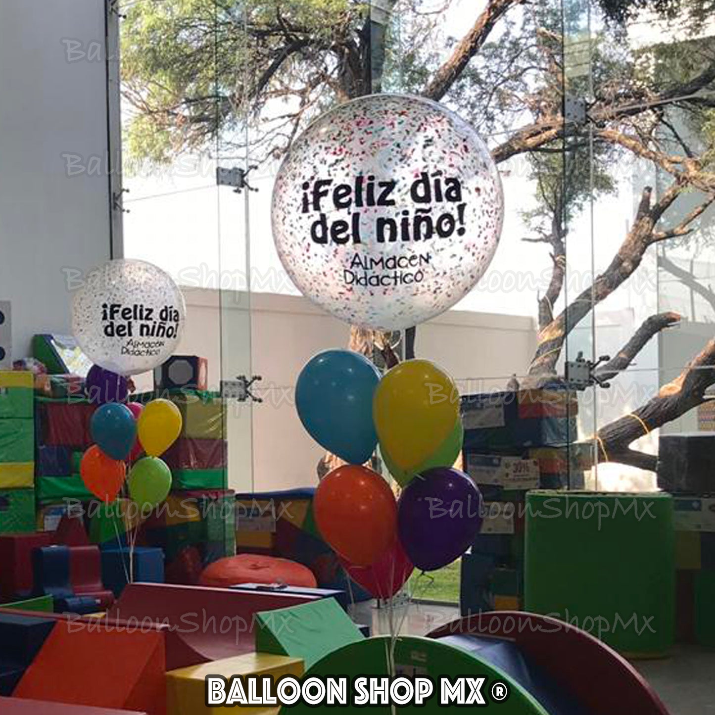 Gigante con confeti 70 cm