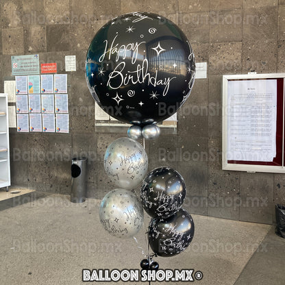 Látex cumpleaños elegante