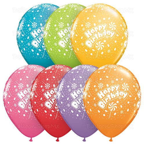 Látex cumpleaños dulces