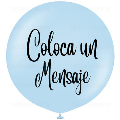 Burbuja pastel azul 55 cm