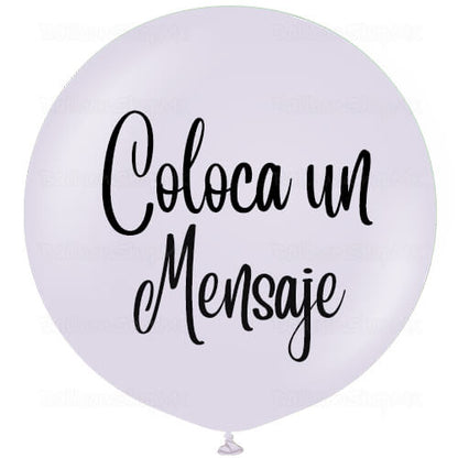 Burbuja pastel lila 55 cm