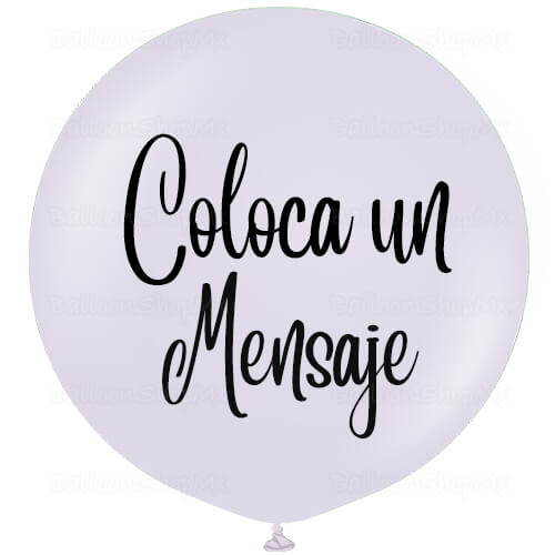 Burbuja pastel lila 55 cm