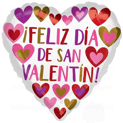 Corazón blanco San Valentín