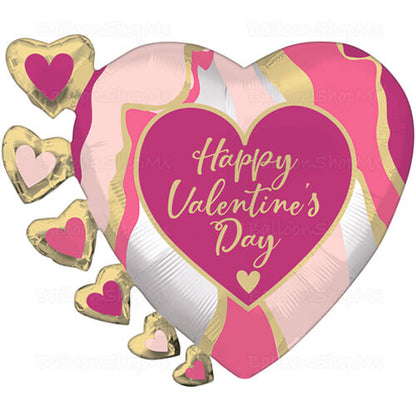 Corazón Valentine's marmol