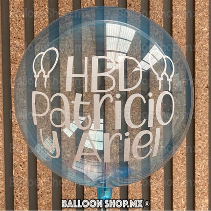 Mini burbuja verde 25 cm