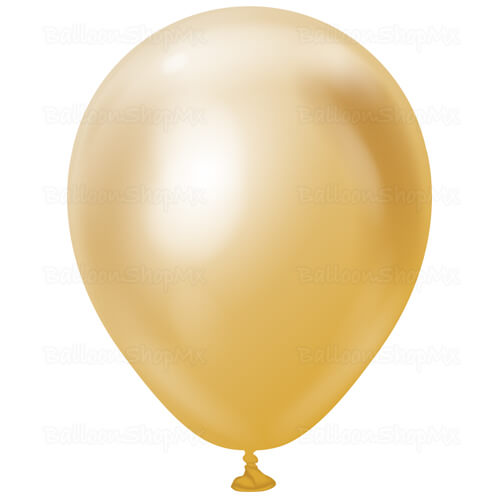 Látex cromado dorado