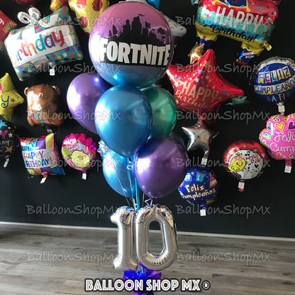 Números chicos en plata