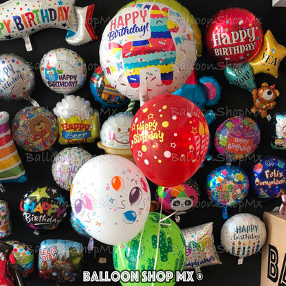 Látex cumpleaños globos