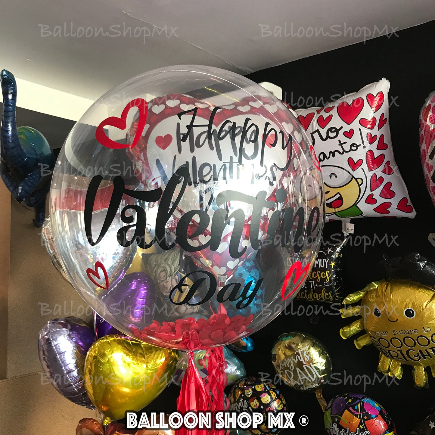 Burbuja Valentine's 55 cm