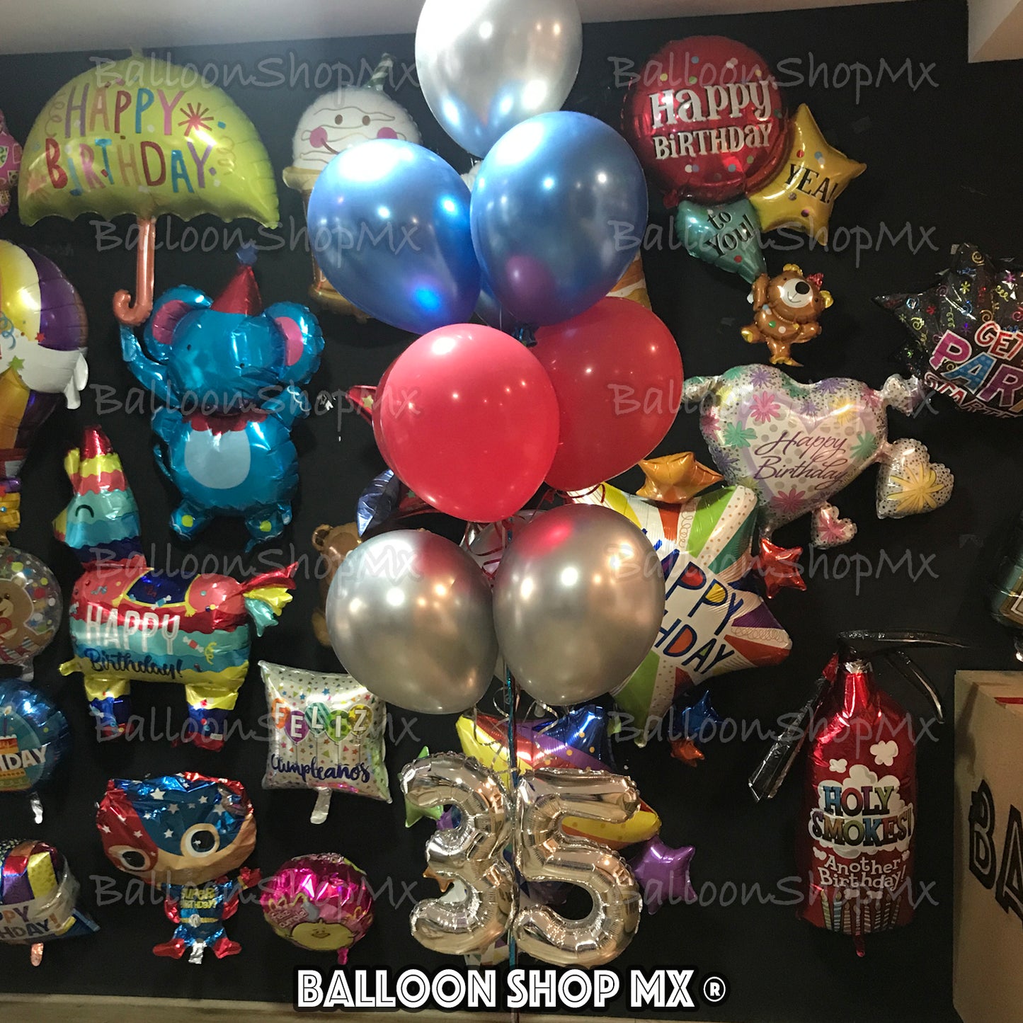 Bouquet de 10 globos